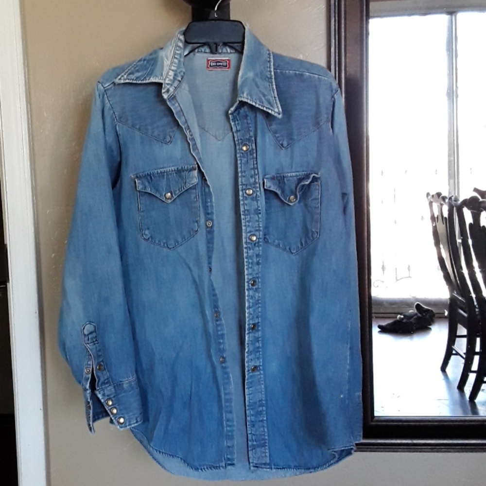 Men's Vintage Big Smith Long Sleeve Size M